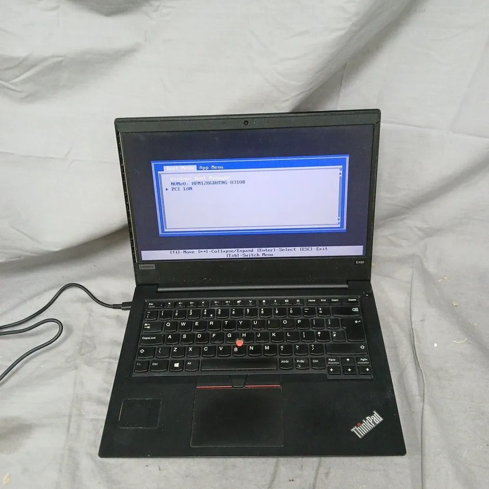 LENOVO THINKPAD E480 LAPTOP - I5-8250U, 8GB RAM, 128GB SSD, 14-INCH DISPLAY