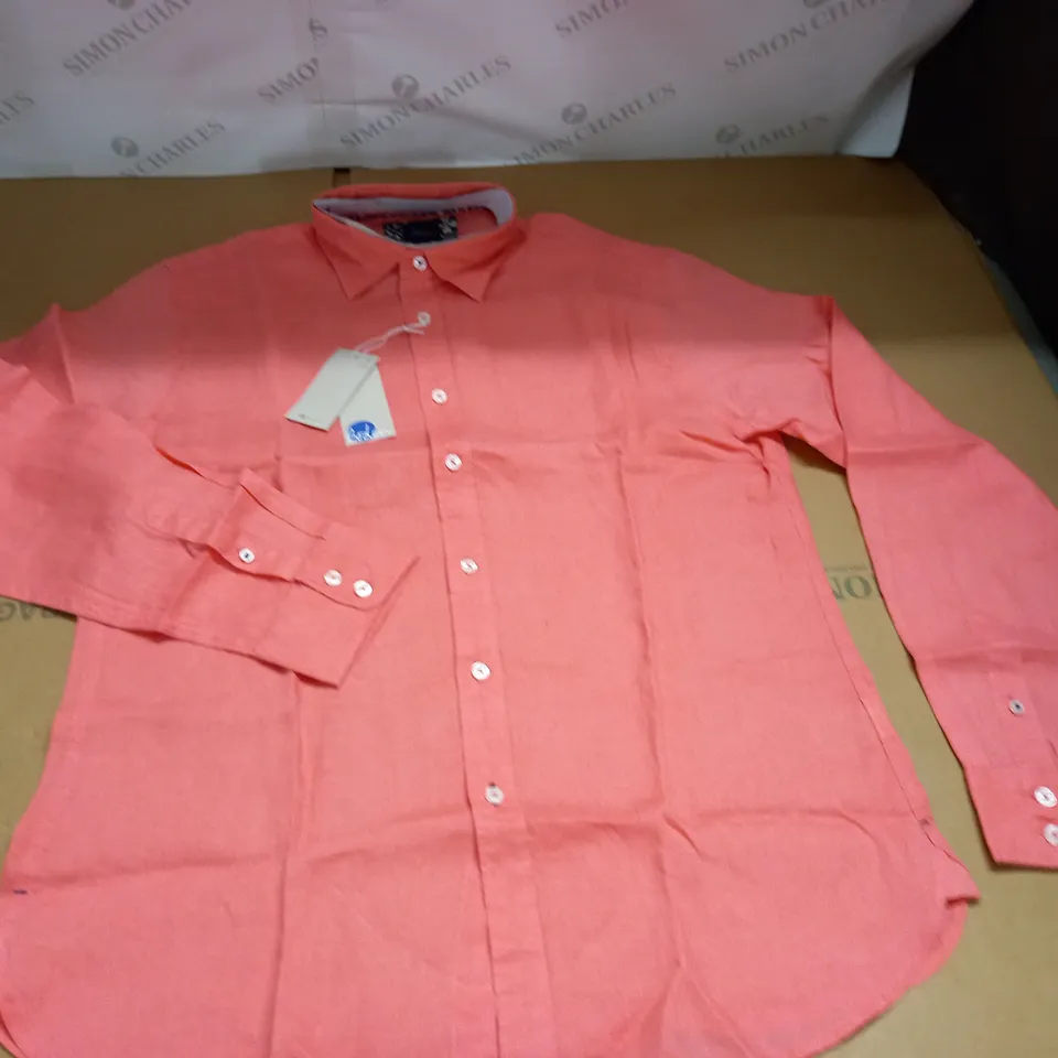 BODEN LONG SLEEVE SHIRT IN PINK - L