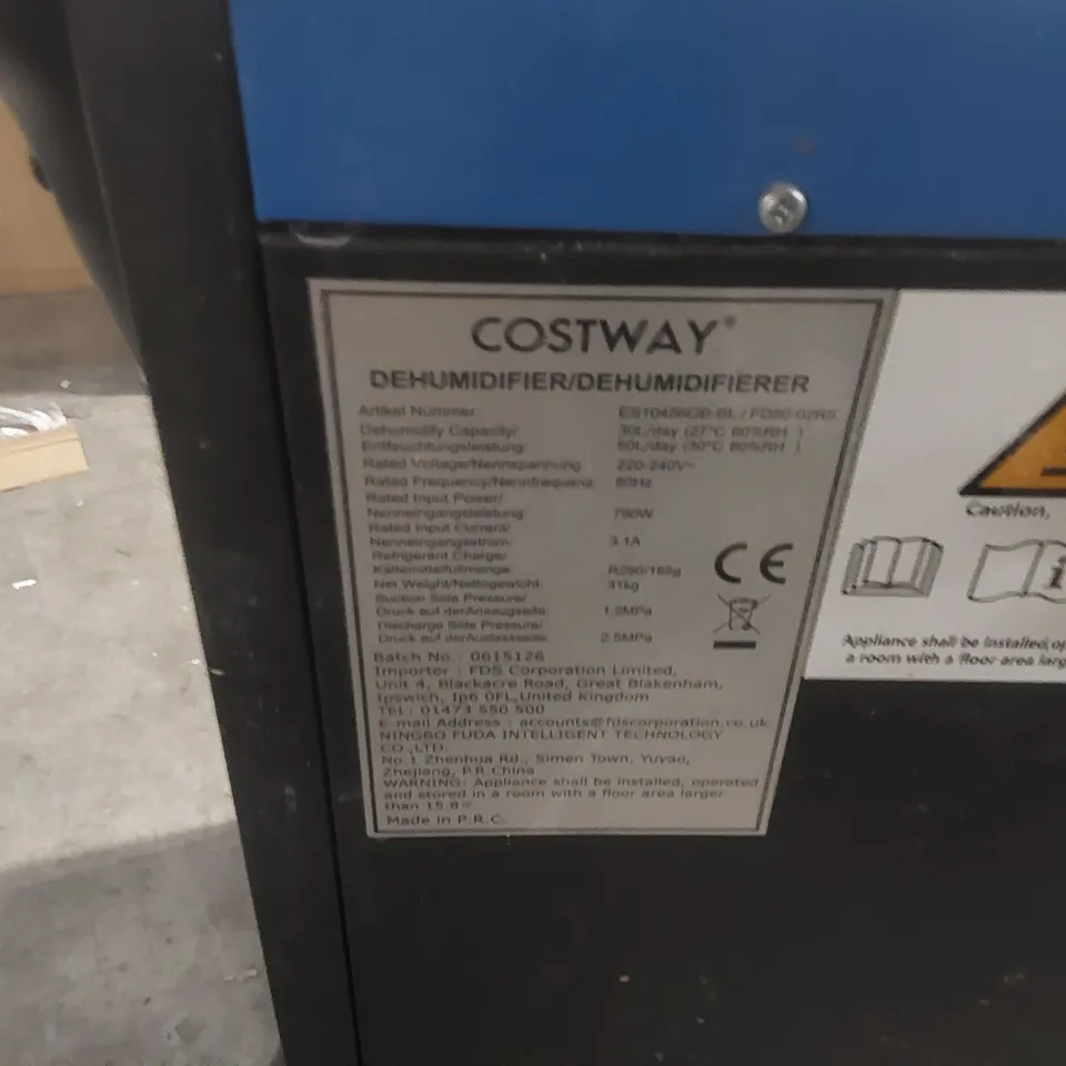 COSTWAY COMMERCIAL DEHUMIDIFIER