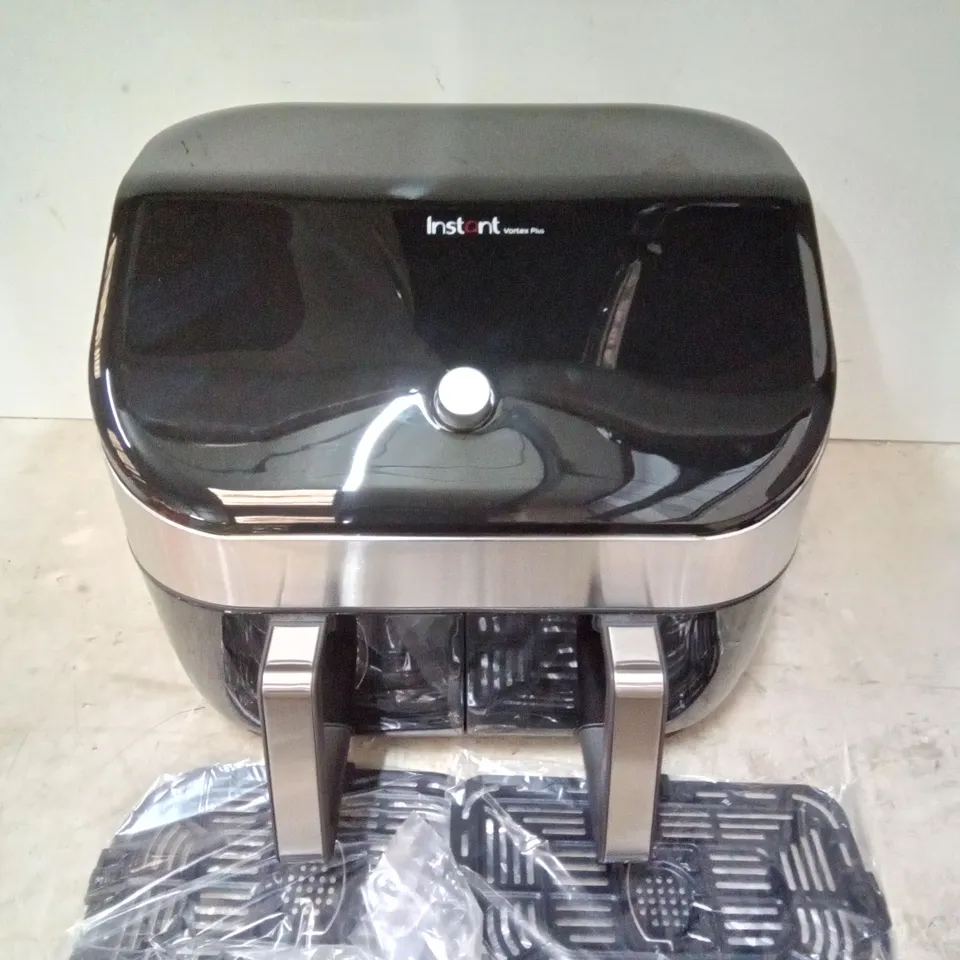 BOXED INSTANT VORTEX 8 IN 1 DUAL AIR FRYER 7.6L 