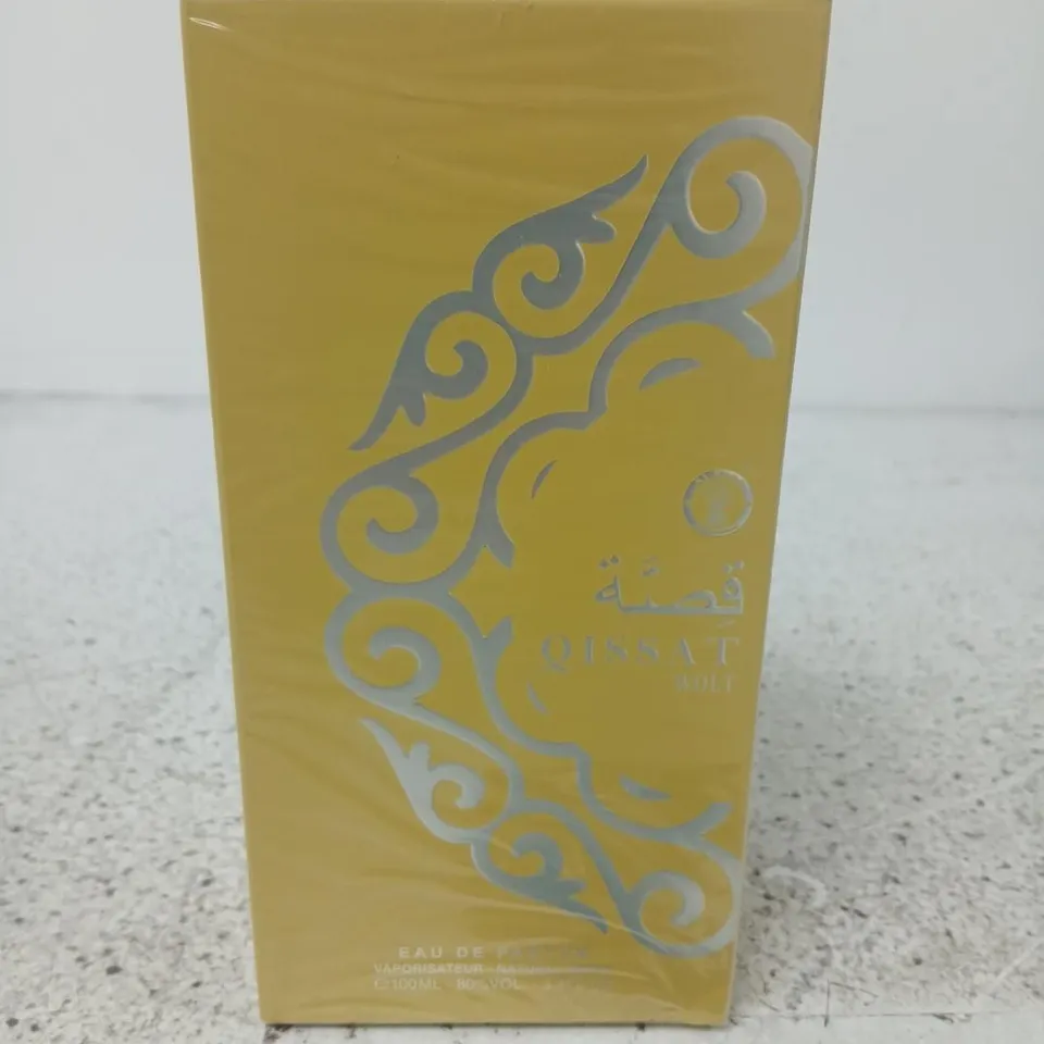 BOXED AND SEALED QISSAT WOLT EAU DE PARFUM 100ML
