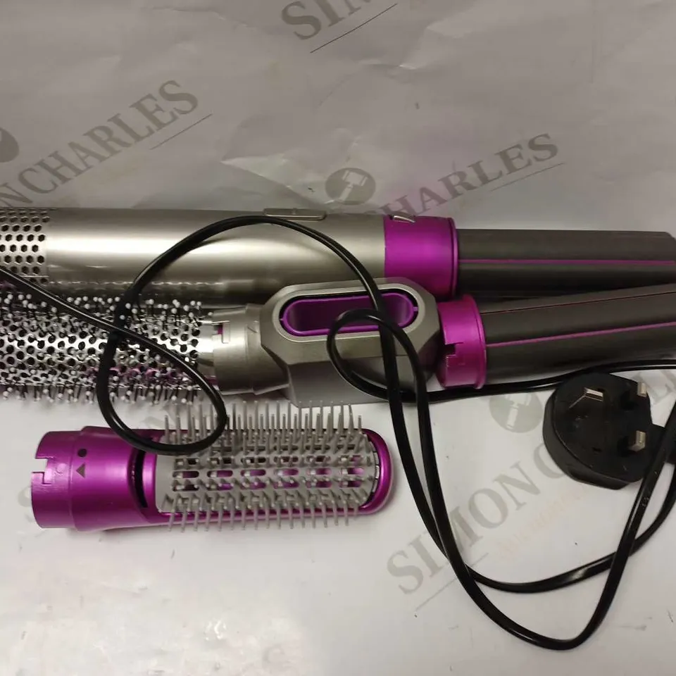 HOT AIR STYLER WITH ATTATCHMENTS