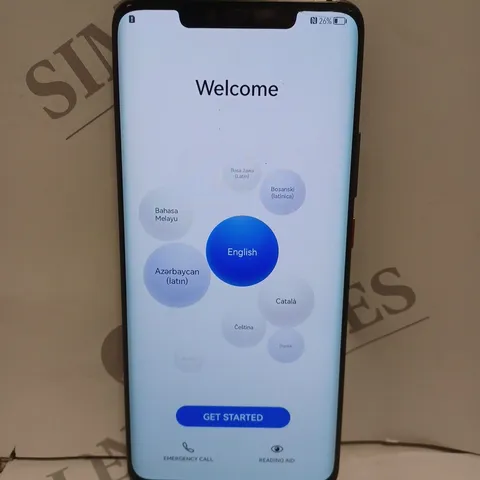 HUAWEI MATE 20 PRO SMARTPHONE