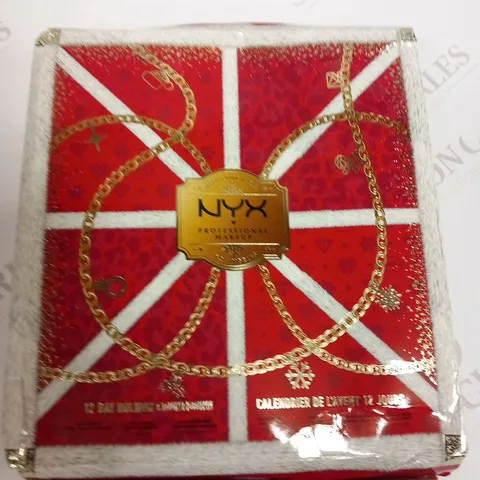 BOXED NYX PROFESSIONAL MAKE UP 12 DAY HOLIDAY COUNTDOWN