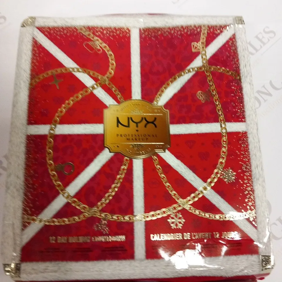 BOXED NYX PROFESSIONAL MAKE UP 12 DAY HOLIDAY COUNTDOWN