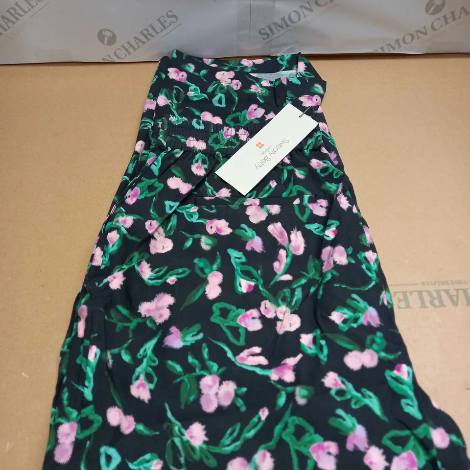 SWEATY BETTY ELODIE POPLIN PANTS SIZE L