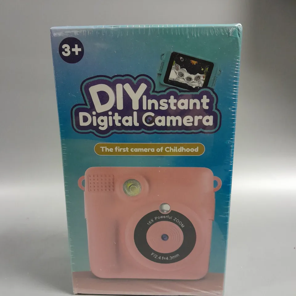 BOXED SEALED DIY INSTANT DIGITAL CAMERA 