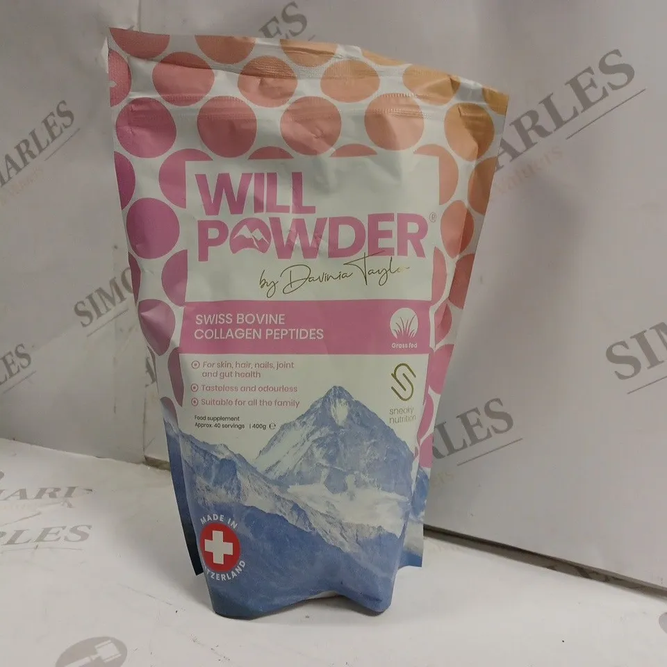 WILLPOWDER COLLAGEN PEPTIDES (400g)