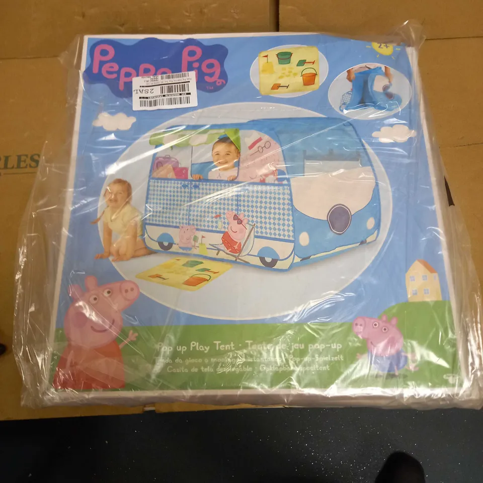 PEPPA PIG POP UP CAMPERVAN PLAY TENT 