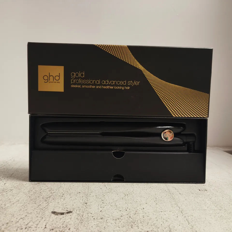 BOXED GHD GOLD PROFESSIONAL ADVANCED STYLER