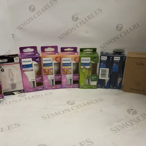 LOT OF 10 ASSORTED LIGHT BULBS