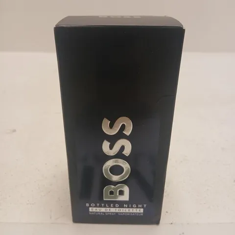BOXED HUGO BOSS BOTTLED NIGHT EAU DE TOILETTE 100ML