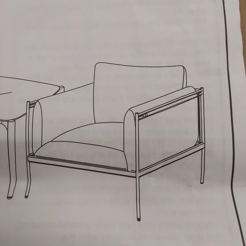 BOXED OSLO COMFORT BISTRO CHAIR (1 BOX)