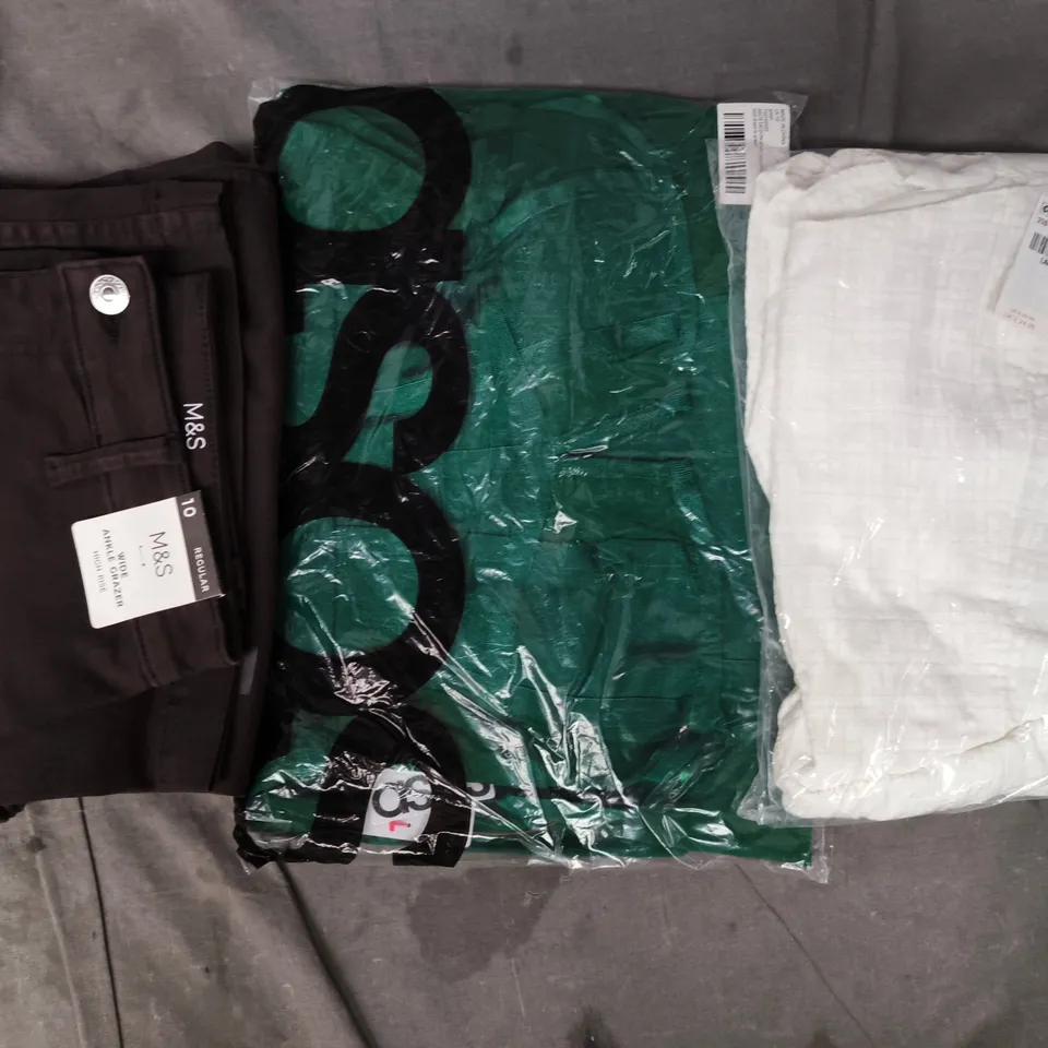 APPROXIMATELY 20 ASSORTED CLOTHING AND FASHION PRODUCTS IN VARIOUS STYLES AND SIZES - COLLECTION ONLY