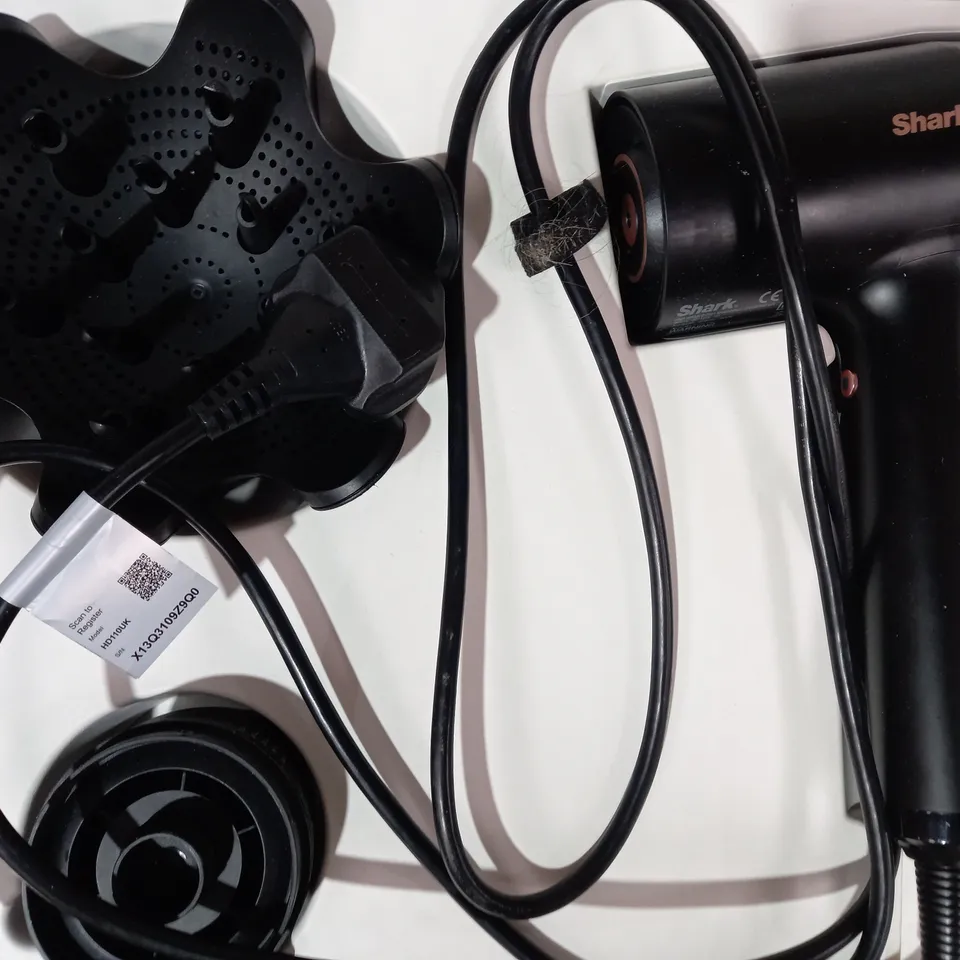 SHARK STYLE IQ IONIC HAIR DRYER & STYLER W/ ACCESSORIES