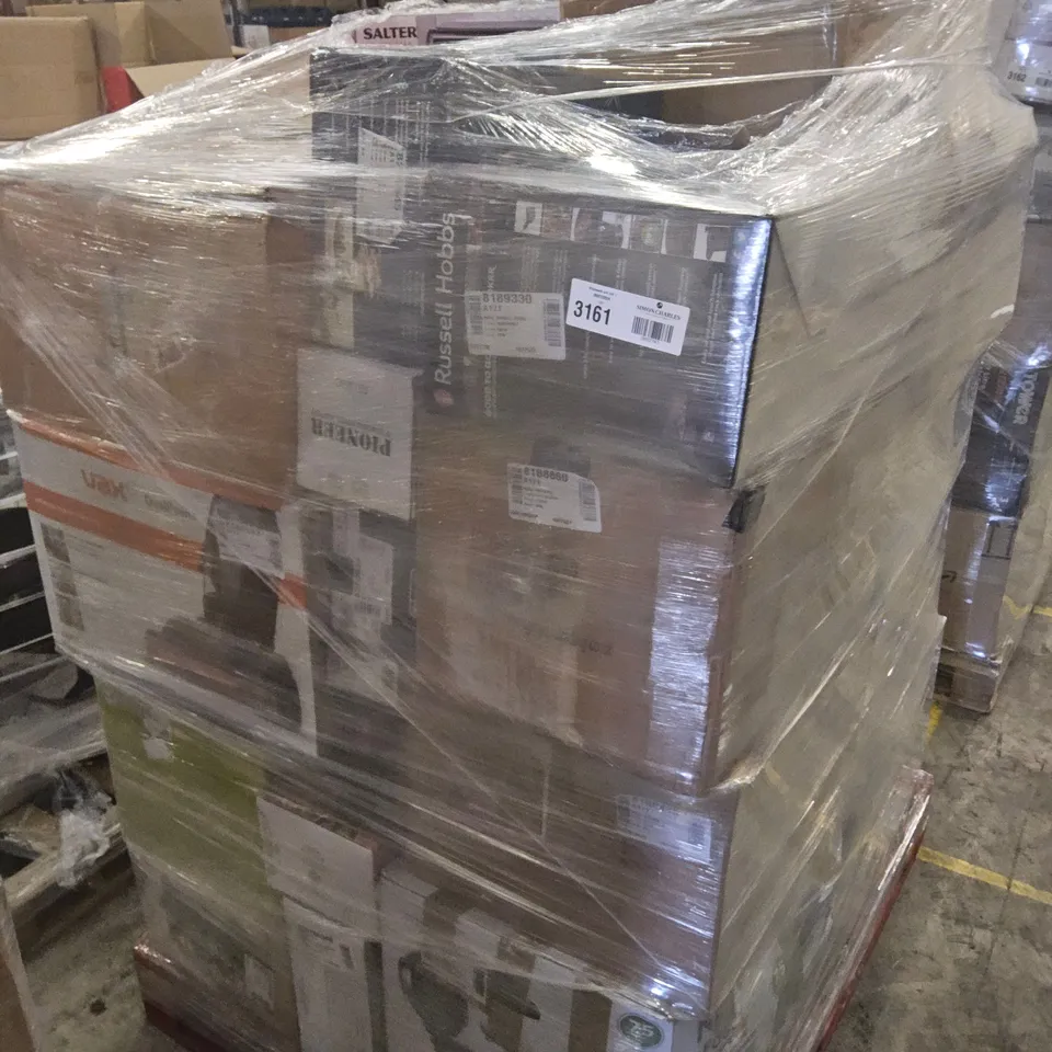 PALLET OF APPROXIMATELY 35 UNPROCESSED RAW RETURN HOUSEHOLD AND ELECTRICAL GOODS TO INCLUDE;