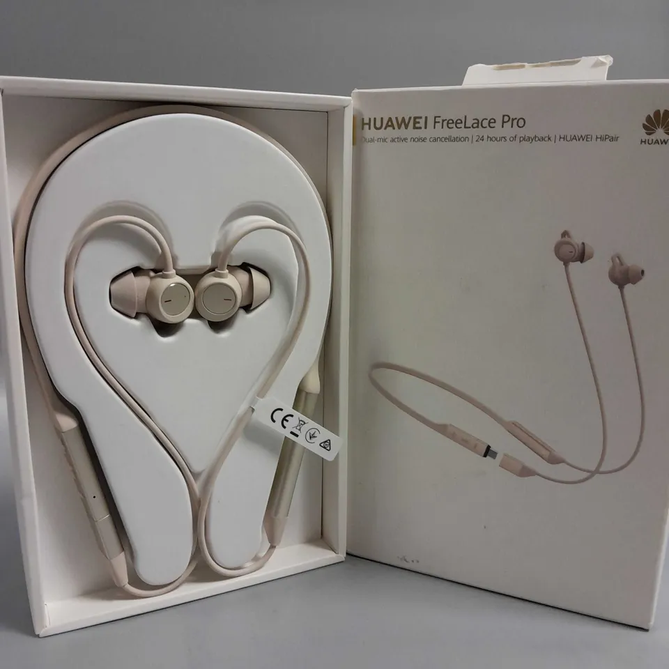 BOXED HUAWEI FREELACE PRO EARPHONES 