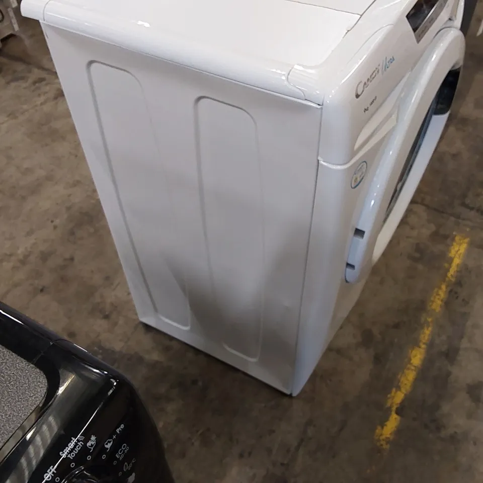 CANDY ULTRA HCU1492DE FREESTANDING WASHING MACHINE, 9KG LOAD, 1400 RPM, ANDROID APP ENABLED, ECO CYCLES, WATER&ENERGY AUTO SENSING, WHITE [ENERGY CLASS D]