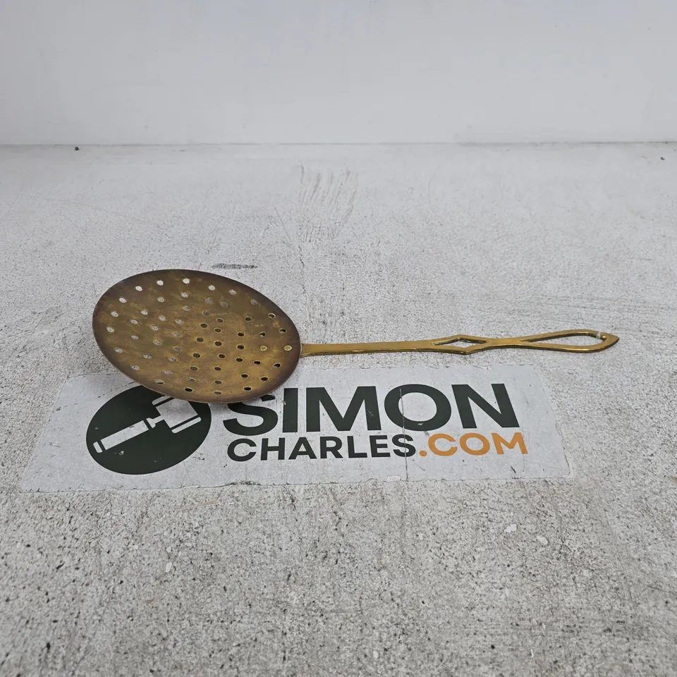 VINTAGE BRASS STRAINER