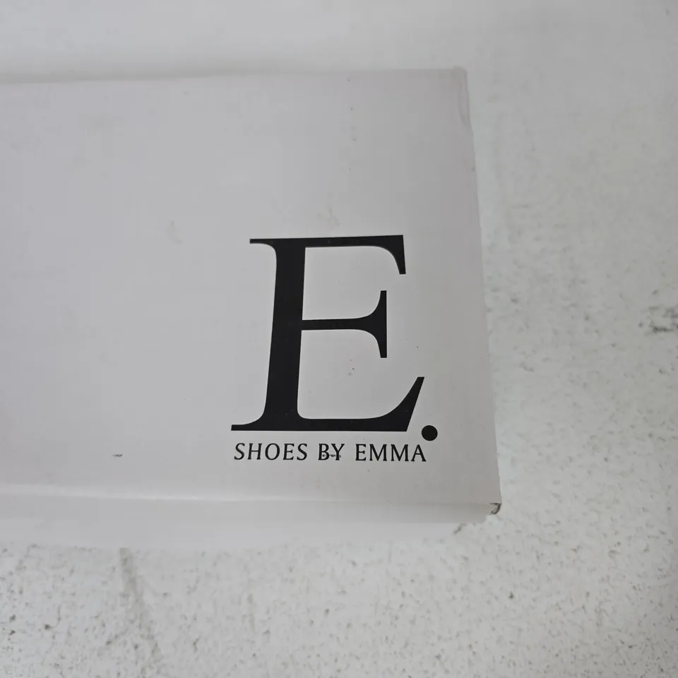 E. SHOES BY EMMA ADELINE LEOPARD PRINT LOAFERS – UK 7