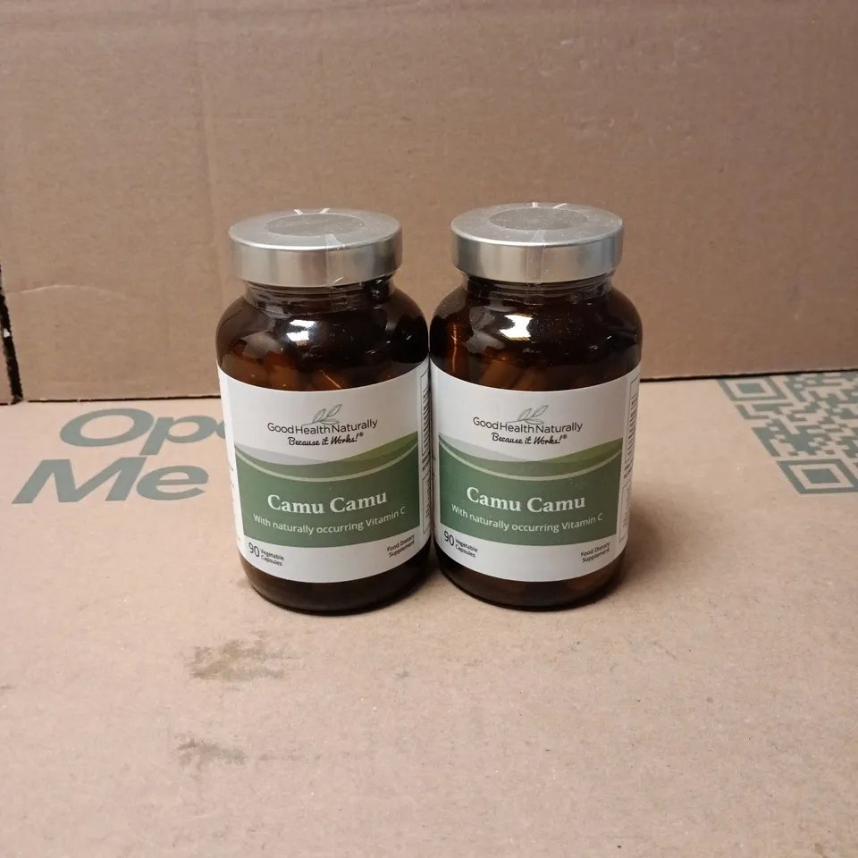 2 X CAMU CAMU WITH VITAMIN C 90 CAPSULES