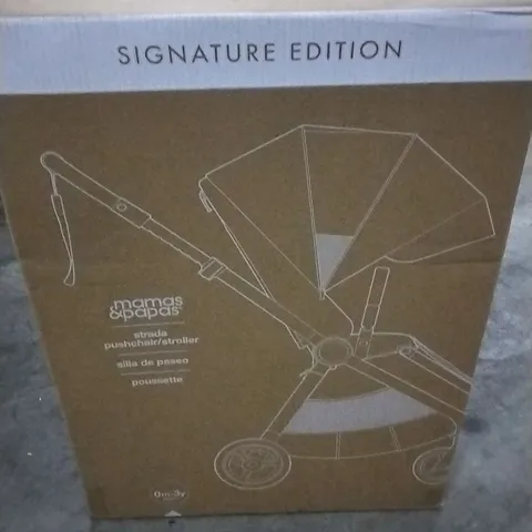BOXED MAMAS & PAPAS OCARRO STRATA PUSHCHAIR/STROLLER- PEBBLE