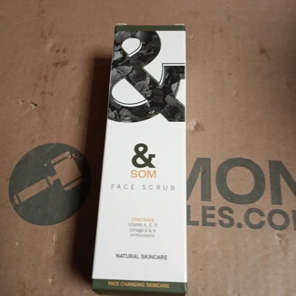& SOM FACE SCRUB - NATURAL SKINCARE