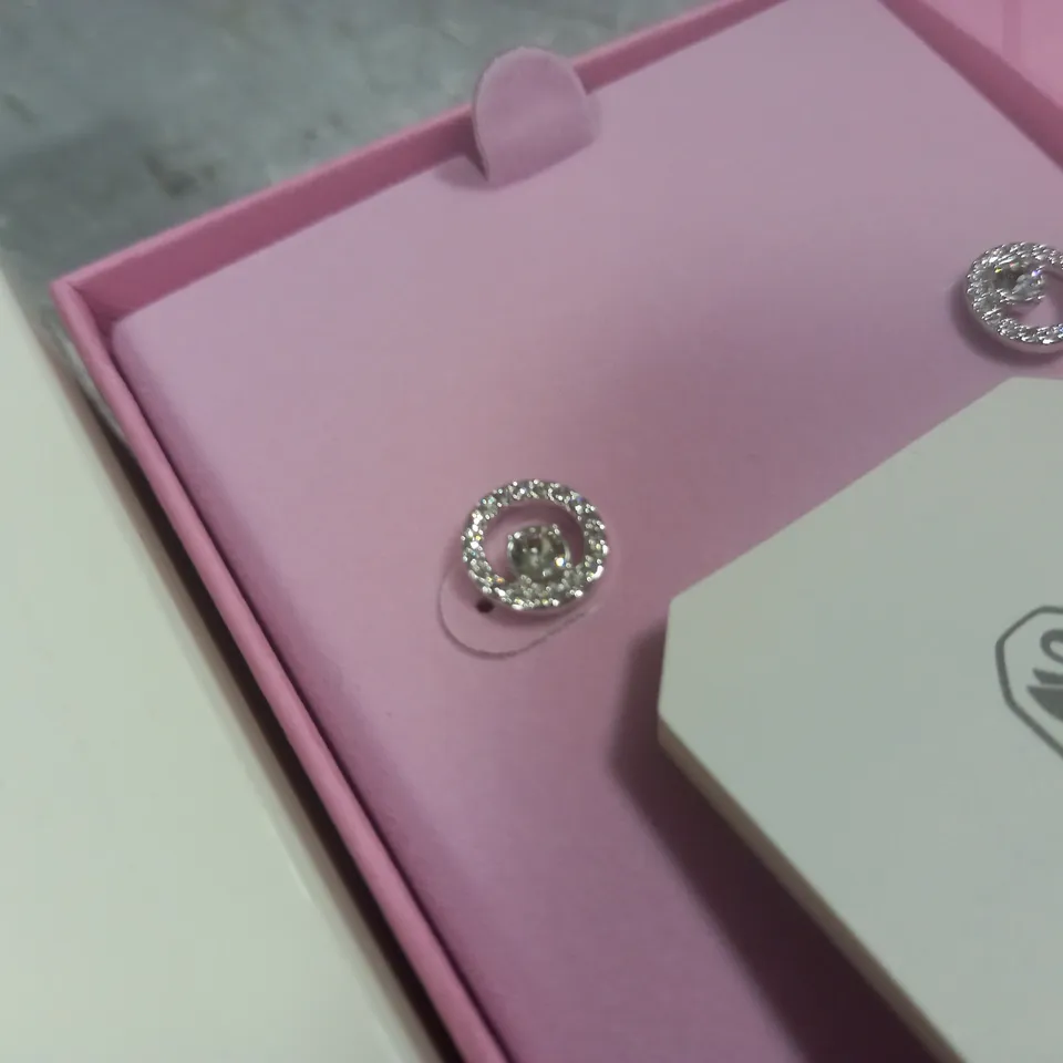 BOXED SWAROVSKI PE STUD EARRINGS