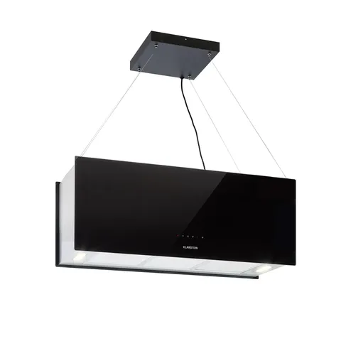 BOXED KLARSTEIN KRONLEUCHTER ISLAND COOKER HOOD​ BLACK