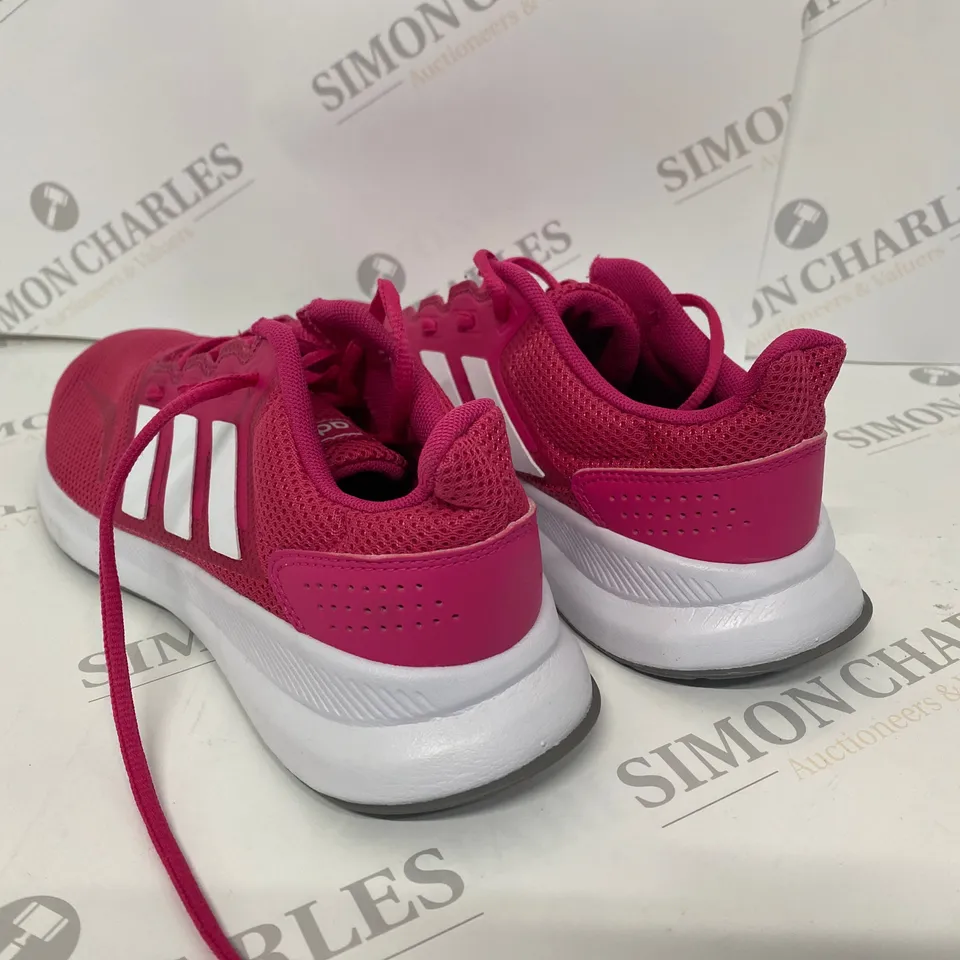 PAIR OF ADIDAS PINK TRAINERS SIZE 7