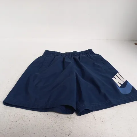NIKE KIDS' SHORTS – NAVY, SIZE M