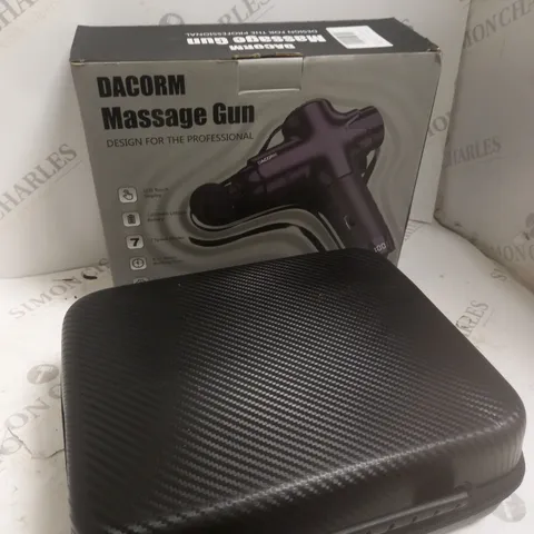 BOXED DACORM MASSAGE GUN