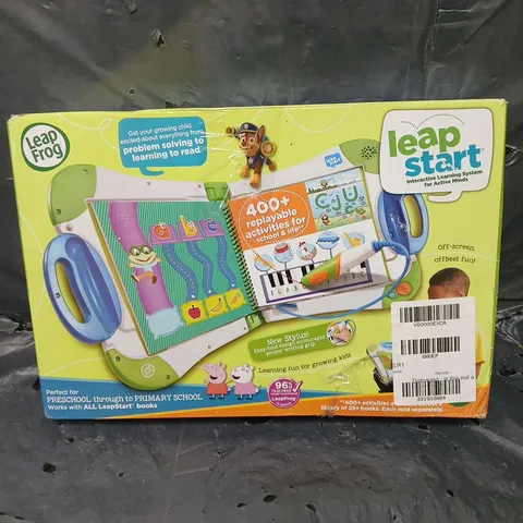 BOXED LEAPFROG LEAPSTART INTERACTIVE LEARNING SYSTEM 