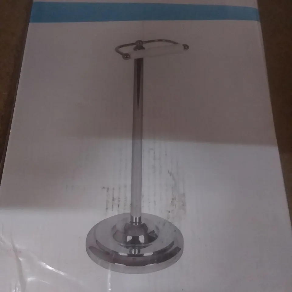 FREE STANDING TOILET ROLL HOLDER