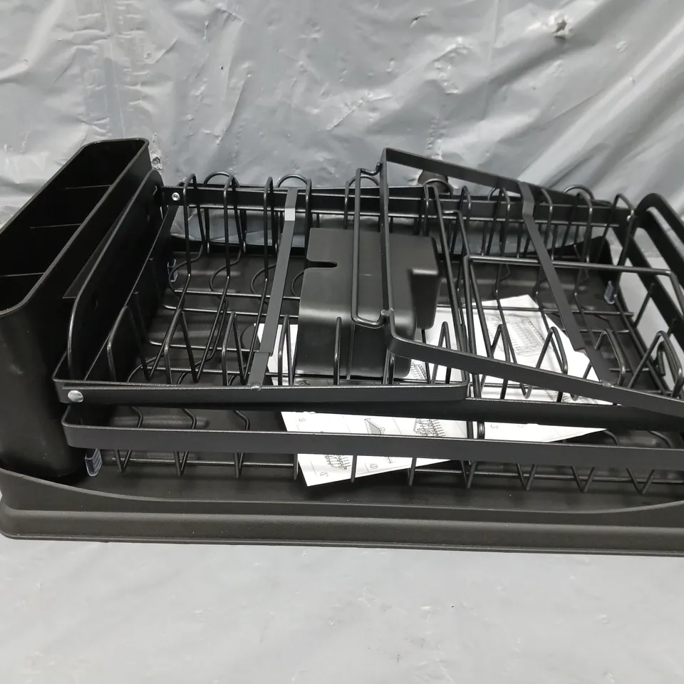 BLACK UNBRANDED KITCHEN DRYING RACK