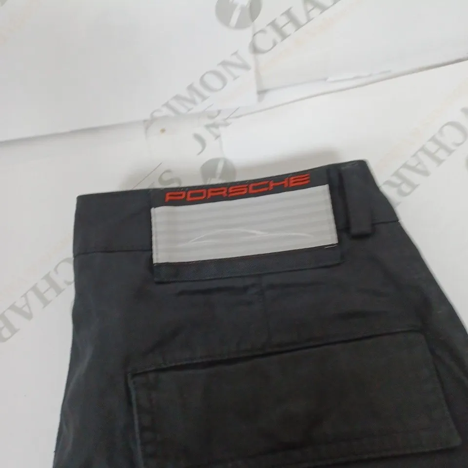 ADIDAS X PORSCHE CARGO PANTS BLACK