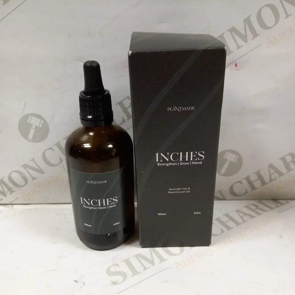 PLANTMADE INCHES AYURVEDIC HAIR & BEARD GROWTH OIL - 100ML 