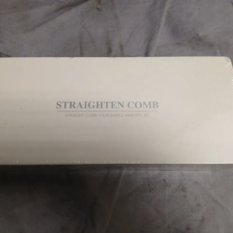 UNBRANDED STRAIGHTEN COMB – HAIR CARE TOOL WITH CERAMIC GLAZE, WIRELESS, 3‑GEAR TEMPERATURE CONTROL