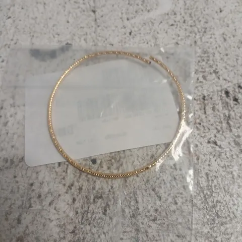 ITALIAN GOLD BANGLE 9CT