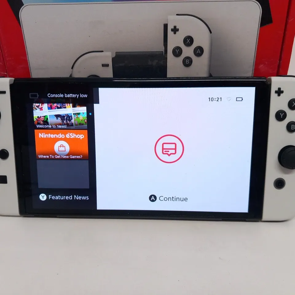 BOXED NINTENDO SWITCH OLED MODEL