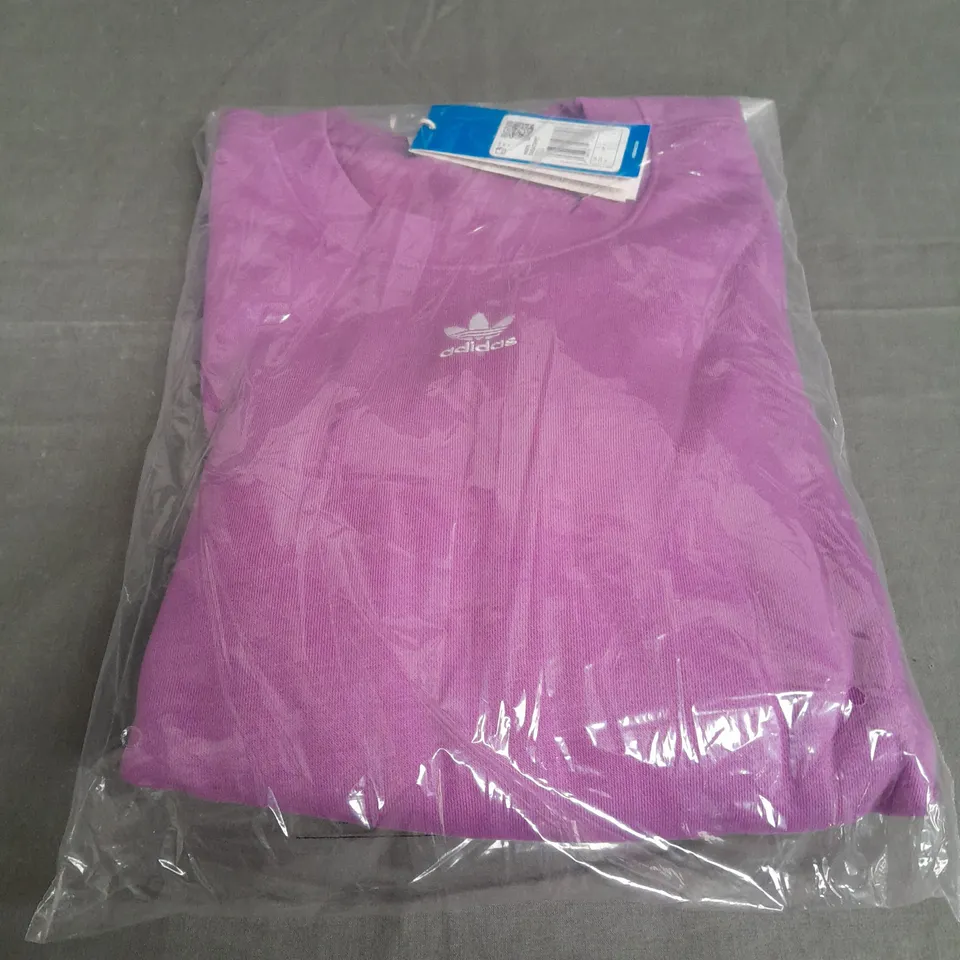 SEALED ADIDAS PURPLE SWEATSHIRT - UK SMALL