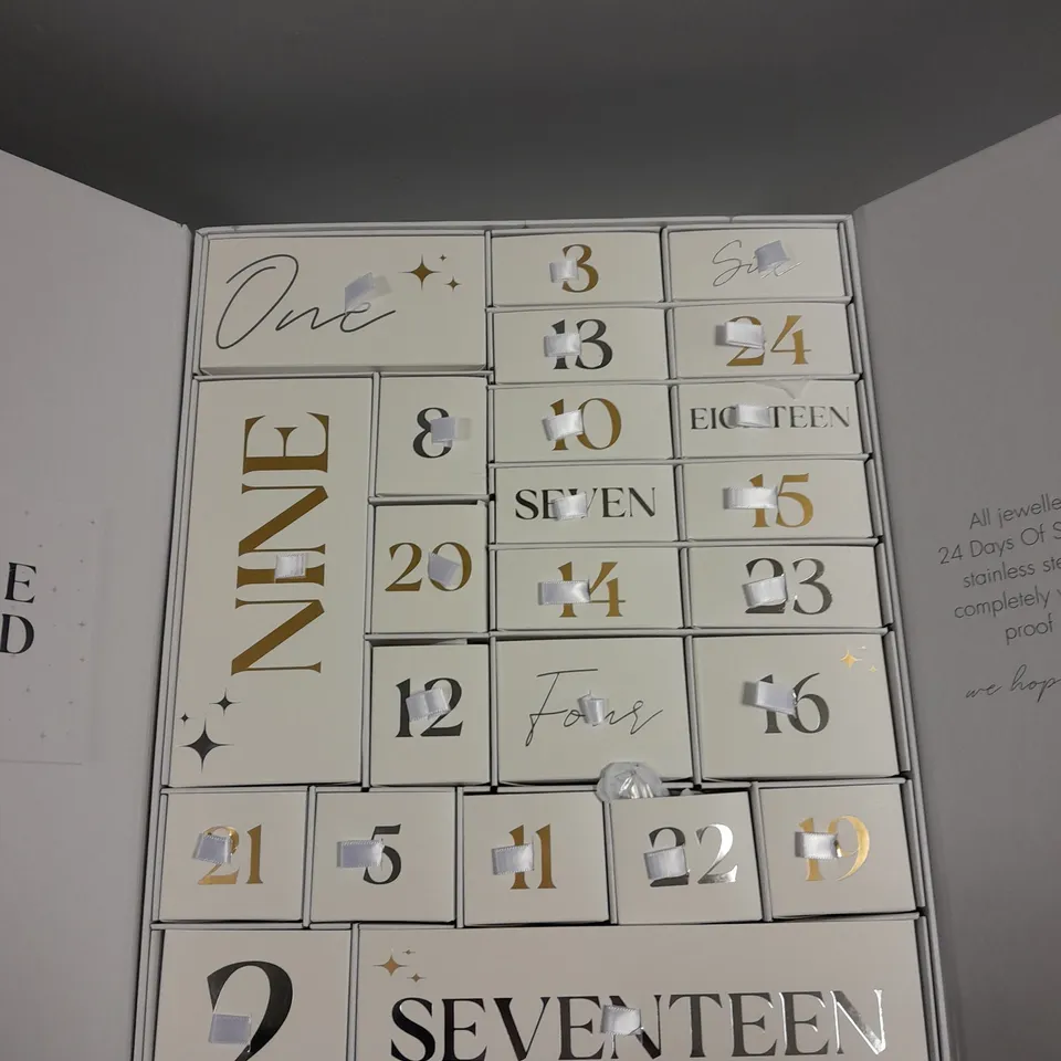 BOXED SAY IT WITH DIAMOMDS ADVENT CALENDAR  RRP £250