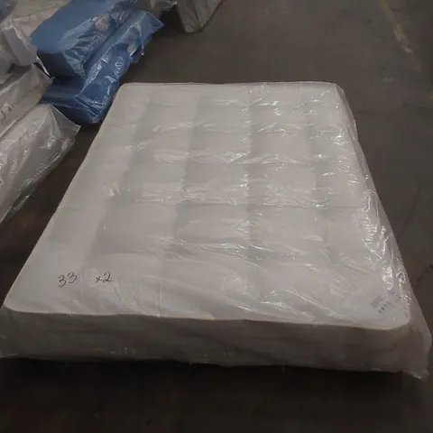 QUALITY BAGGED TIVOLI 1000 POCKET SPRING 4'6" DOUBLE MATTRESS