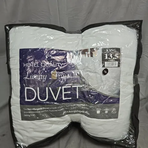 KING SIZE DUVET 13.5 TOG – HOTEL QUALITY LUXURY BEDDING 