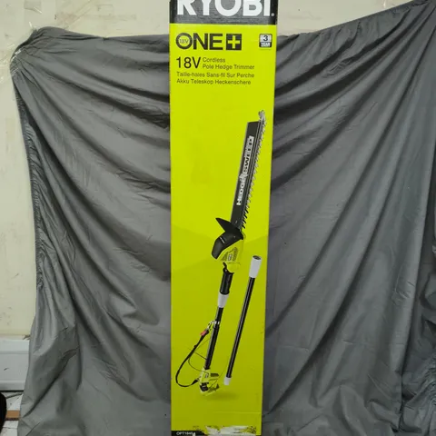 BOXED RYOBI OPT1845 18V ONE+ POLE HEDGE TRIMMER - COLLECTION ONLY