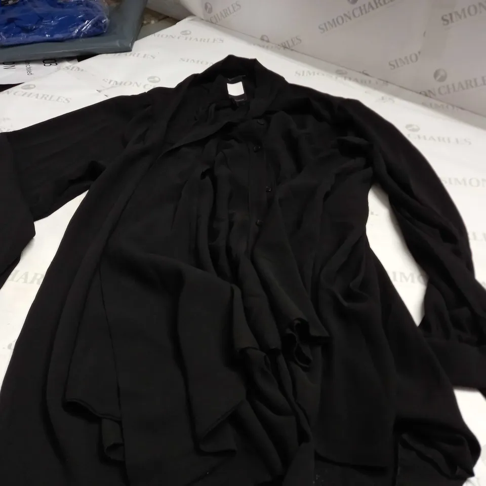 KURT MULLER WOMAN SHIRT DRESS N BLACK - SIZE UNSPECIFIED