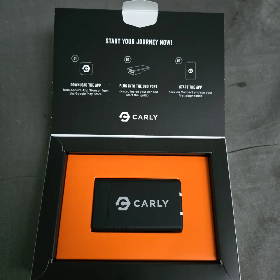 CARLY OBD DIAGNOSTIC DONGLE FOR CARS – BOXED (VERIFY MODEL)