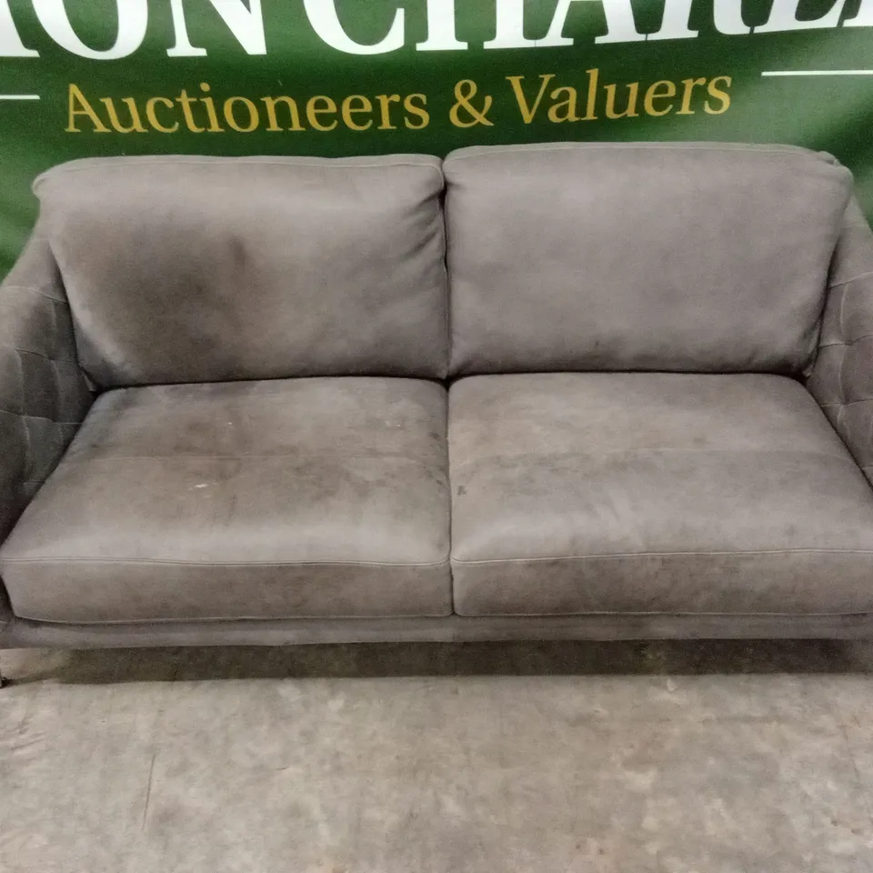 QUALITY DESIGNER ITALIAN MADE ARES 3 SEATER LEATHER SOFA