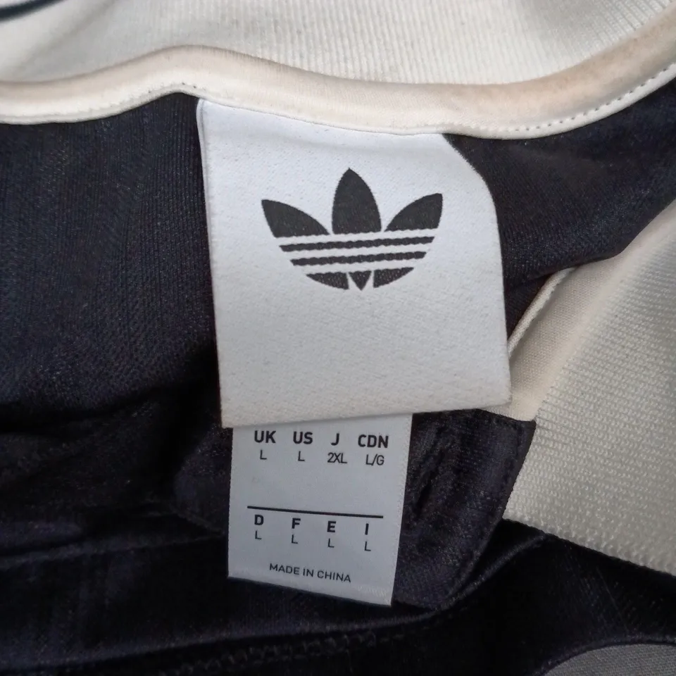 ADIDAS OASIS JERSEY – BLACK/CREAM, MEN'S UK L