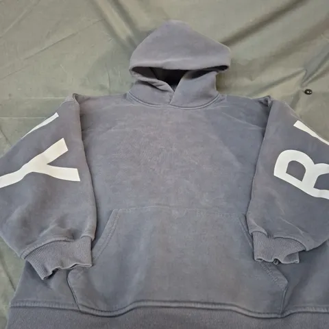 BLAKELY HOODIE – GREY FLEECE, UK MEDIUM (M)